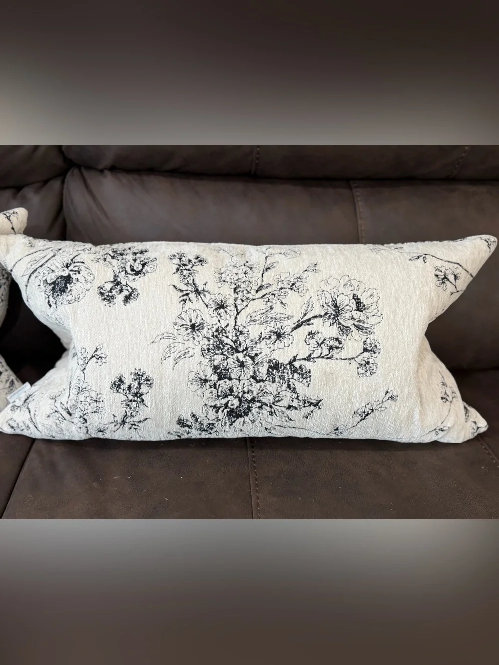 Westex Tapestry Floral Design Accent Pillow Set of 2